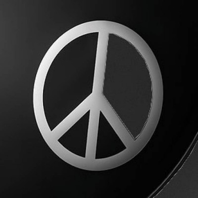 Remo Dynamos Chrome Graphic Peace Sign 
